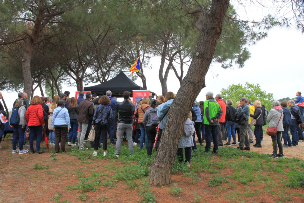 Acte d'inici de campanya al parc del Congost